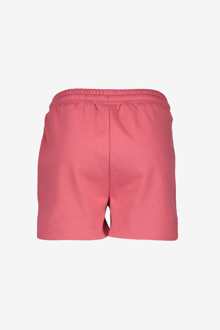 Geisha sweatshort met strikdetail en sportieve uitstraling