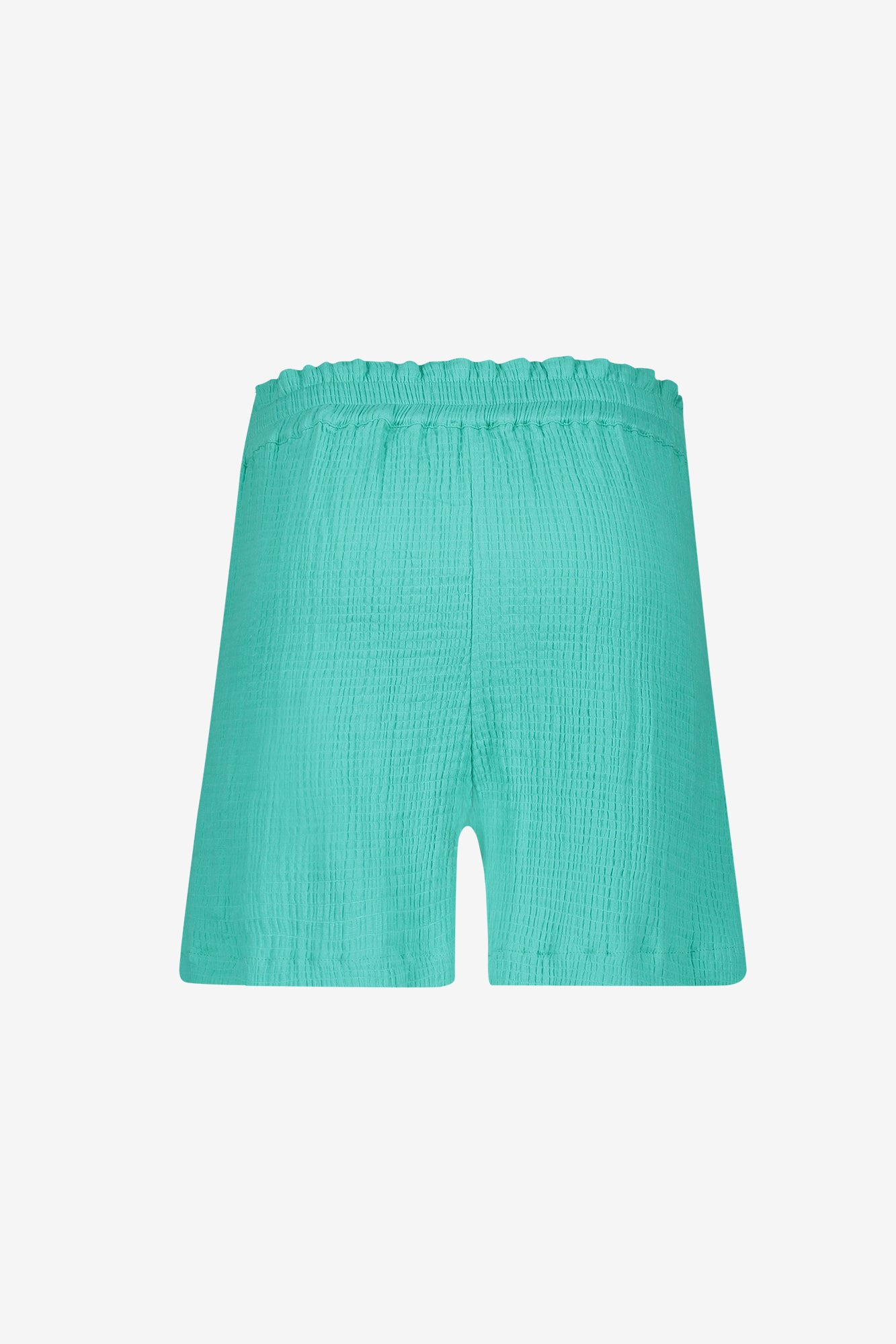 Geisha short met strikceintuur en luchtige mousseline look