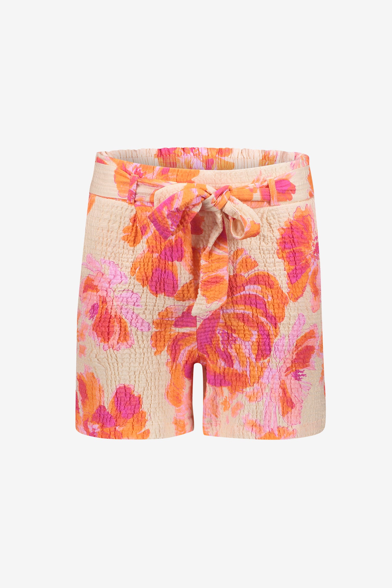 Geisha kleurrijke mousseline short