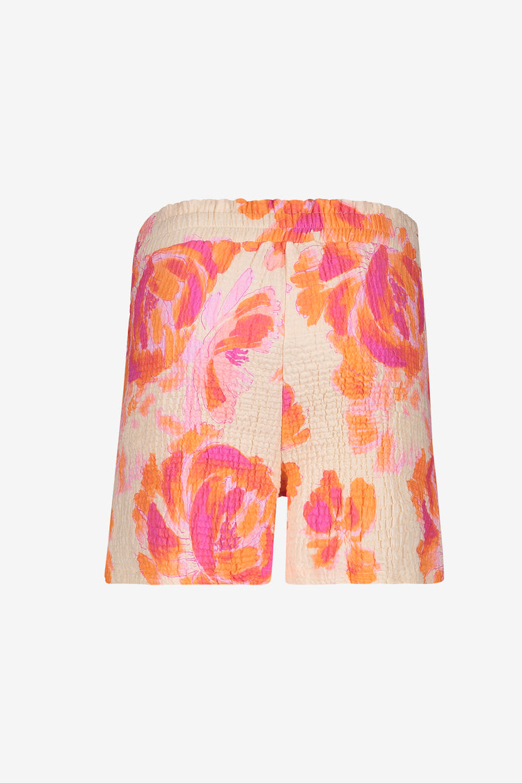 Geisha kleurrijke mousseline short