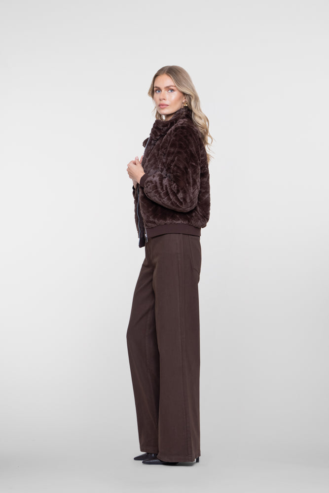 Geisha jeans met uitlopende pijpen