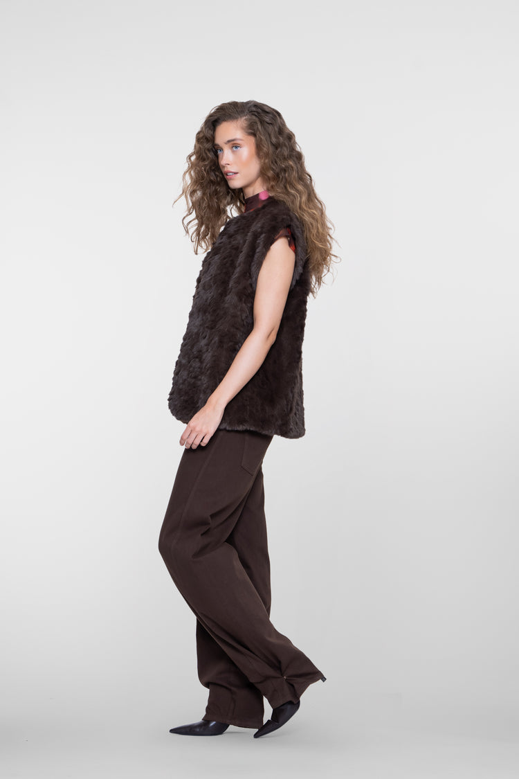 Geisha straight fit jeans met subtiel balloon detail
