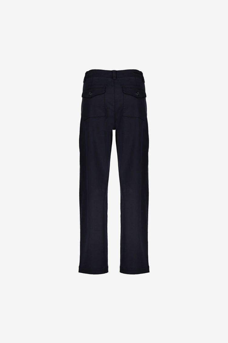 Geisha barrel jeans met matte soft finish