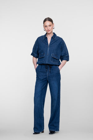 Geisha comfortabele jeans met stijlvol aantrekkoord
