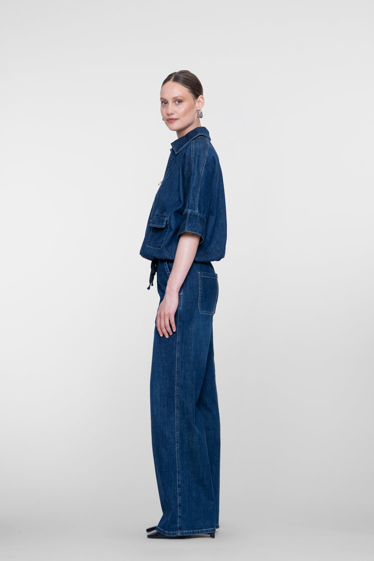 Geisha comfortabele jeans met stijlvol aantrekkoord