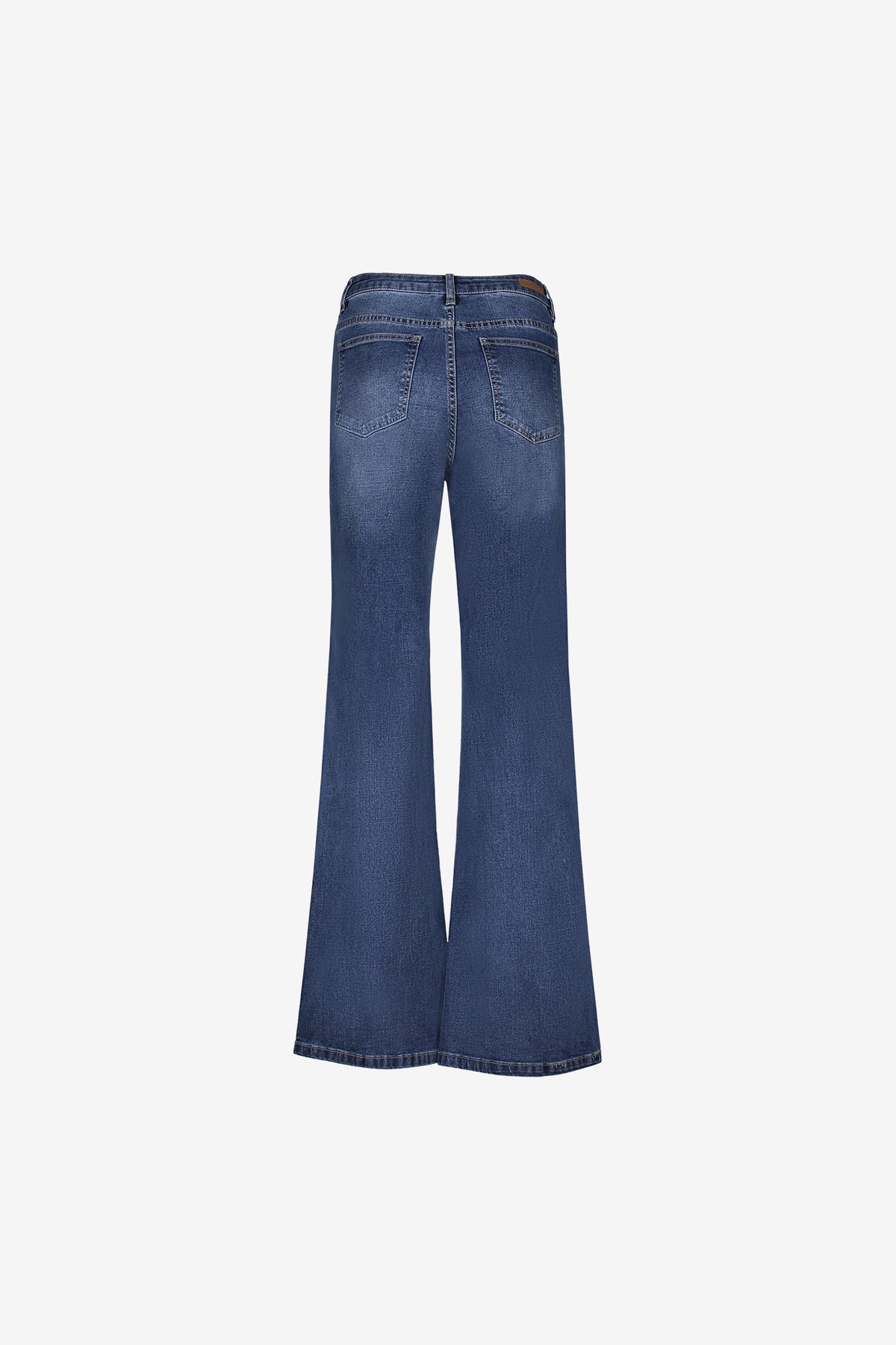 Geisha dames straight leg jeans met zijstreep