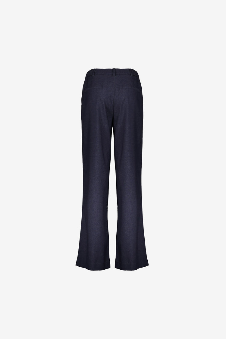 Geisha pantalon met flared pijpen
