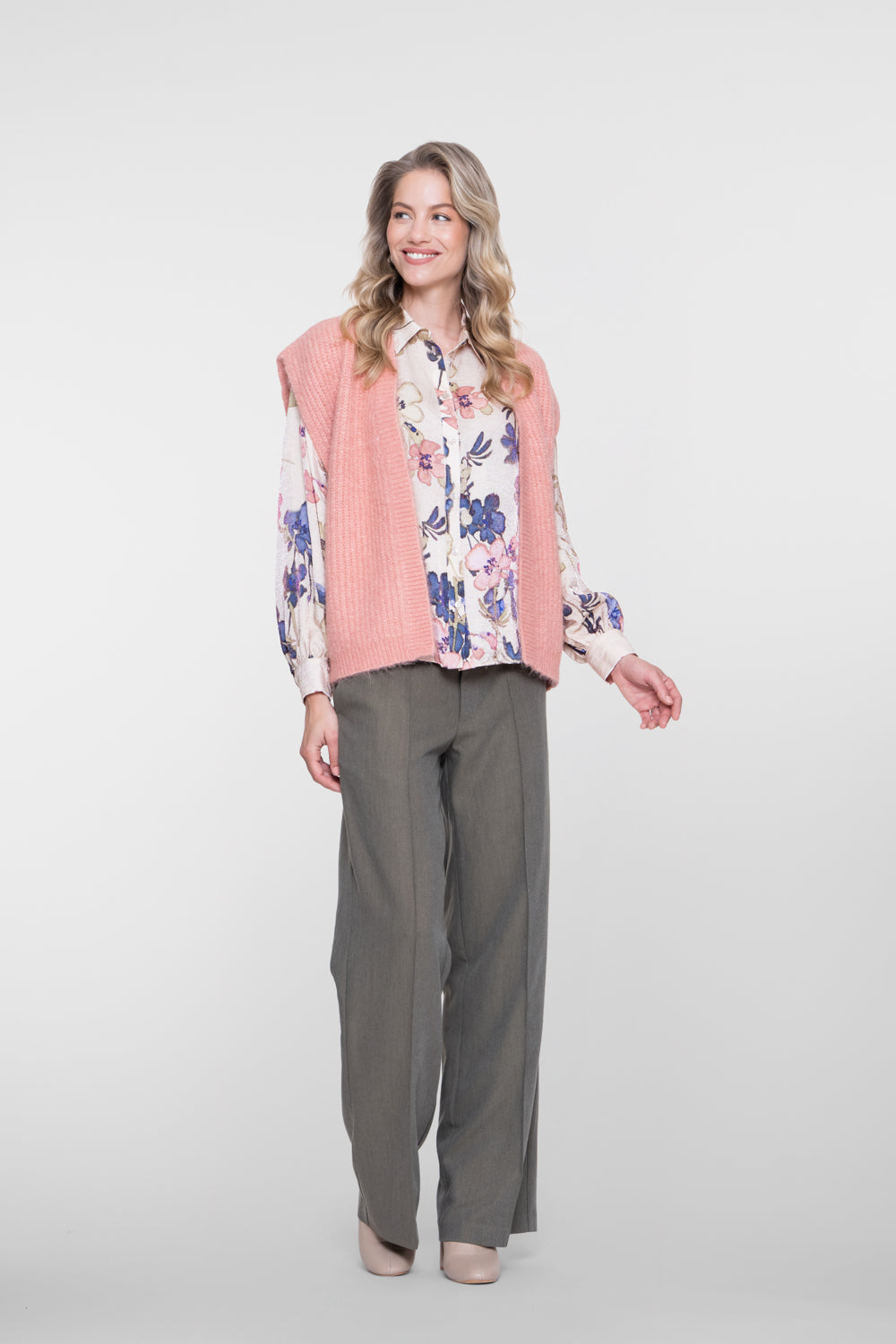 Geisha pantalon met sierkoord en stijlvolle details