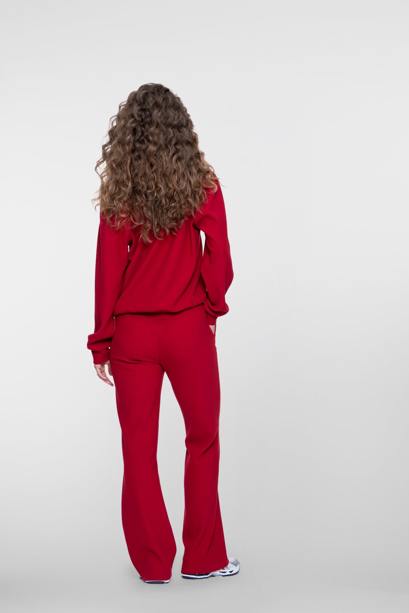 Geisha comfy broek met structuur