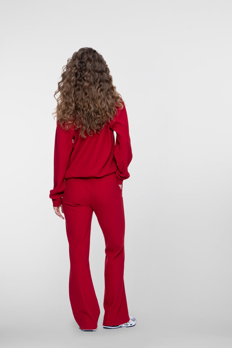 Geisha comfy broek met structuur
