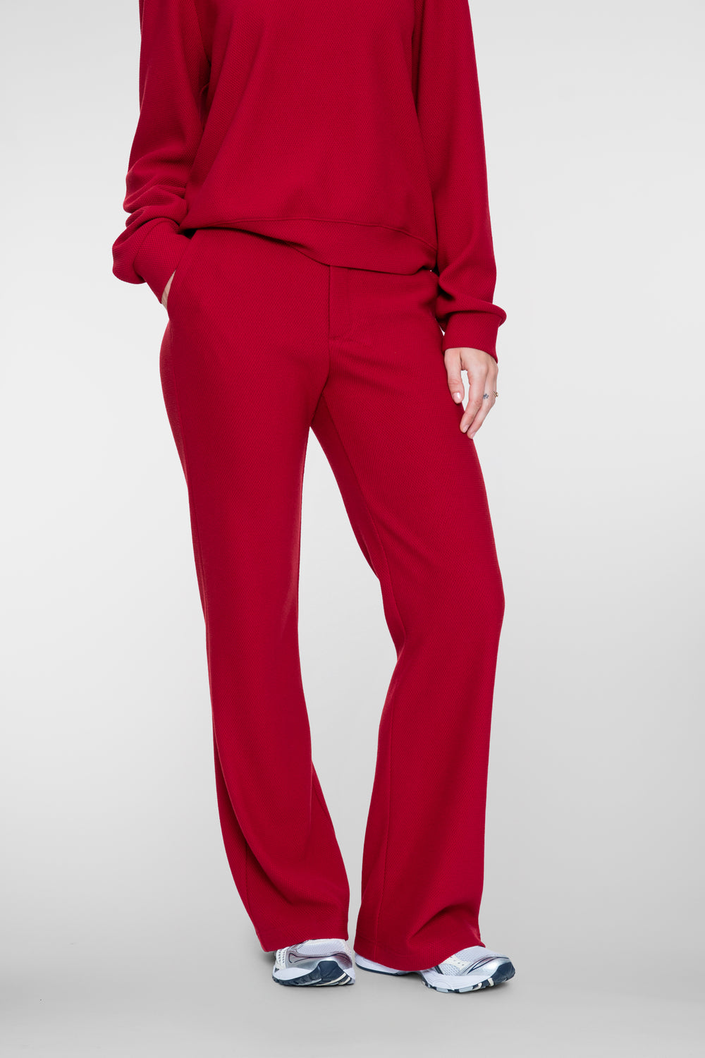Geisha comfy broek met structuur