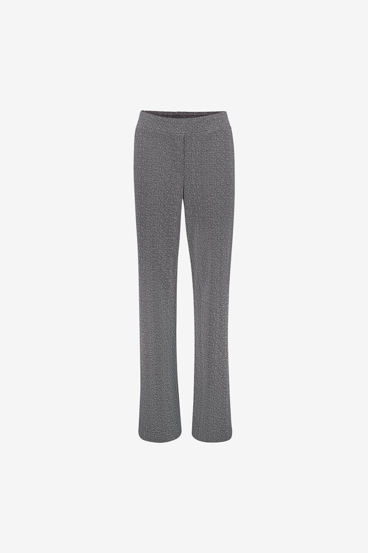 Geisha gemêleerde pantalon met elastische taille