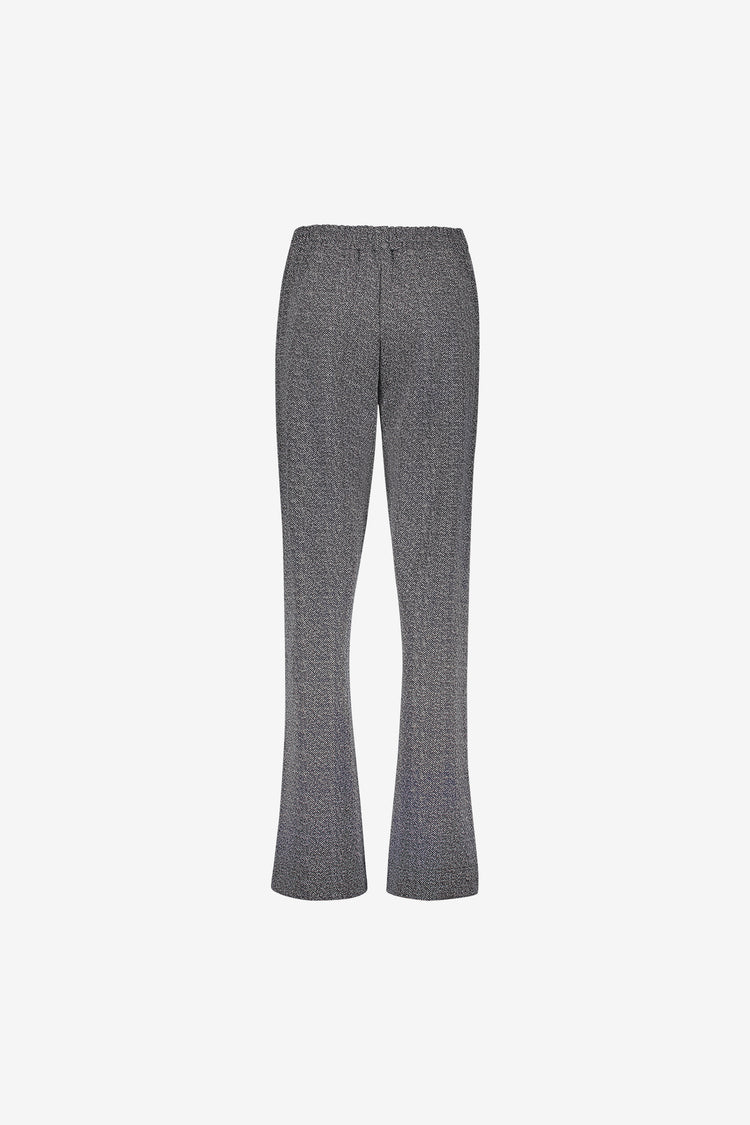 Geisha gemêleerde pantalon met elastische taille