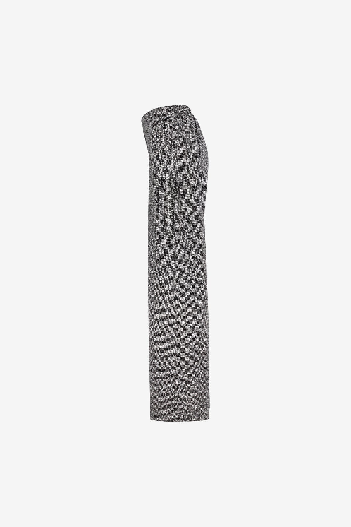 Geisha gemêleerde pantalon met elastische taille