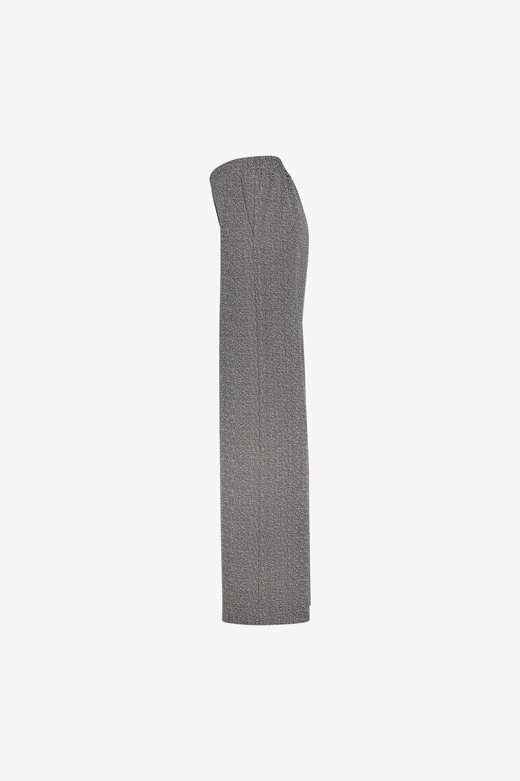 Geisha gemêleerde pantalon met elastische taille