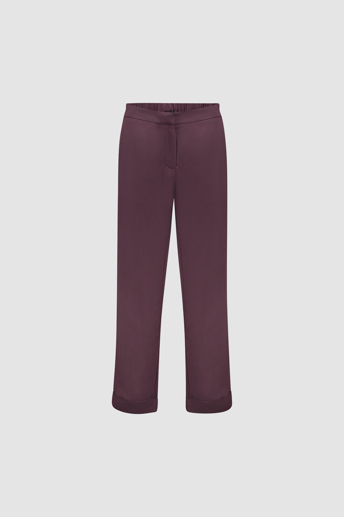 Geisha tapered pantalon met omslag