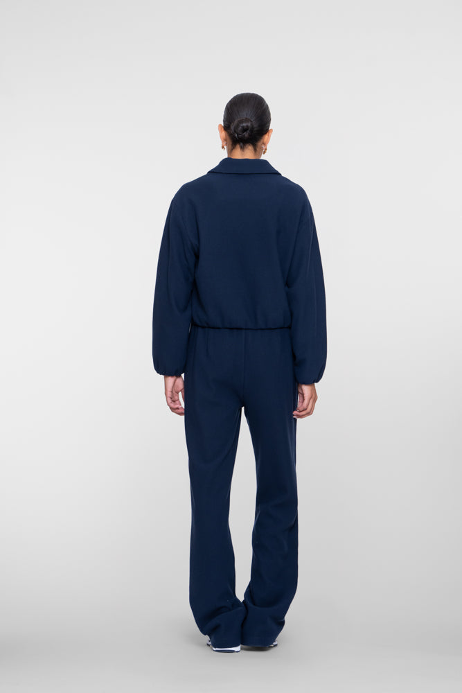 Geisha comfy pantalon met zijstreep