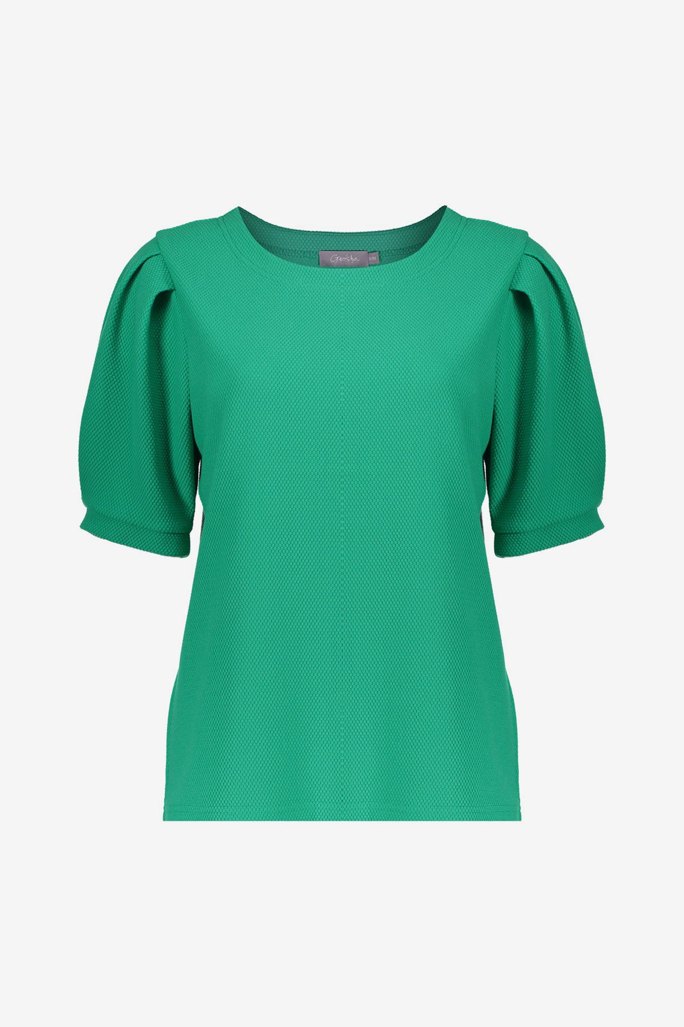 Geisha top met honeycomb structuur