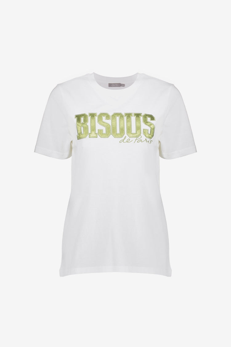 Geisha T-shirt 'Bisous'