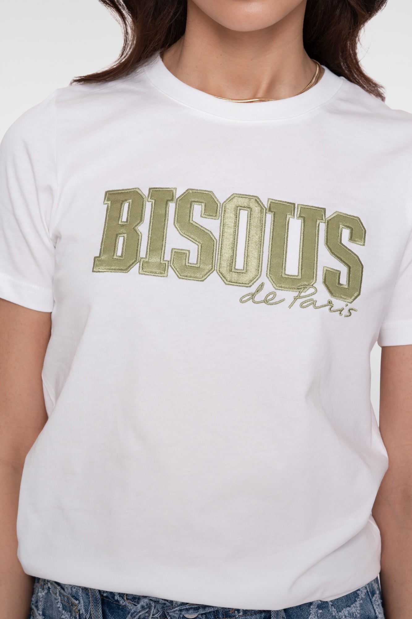 Geisha T-shirt 'Bisous'