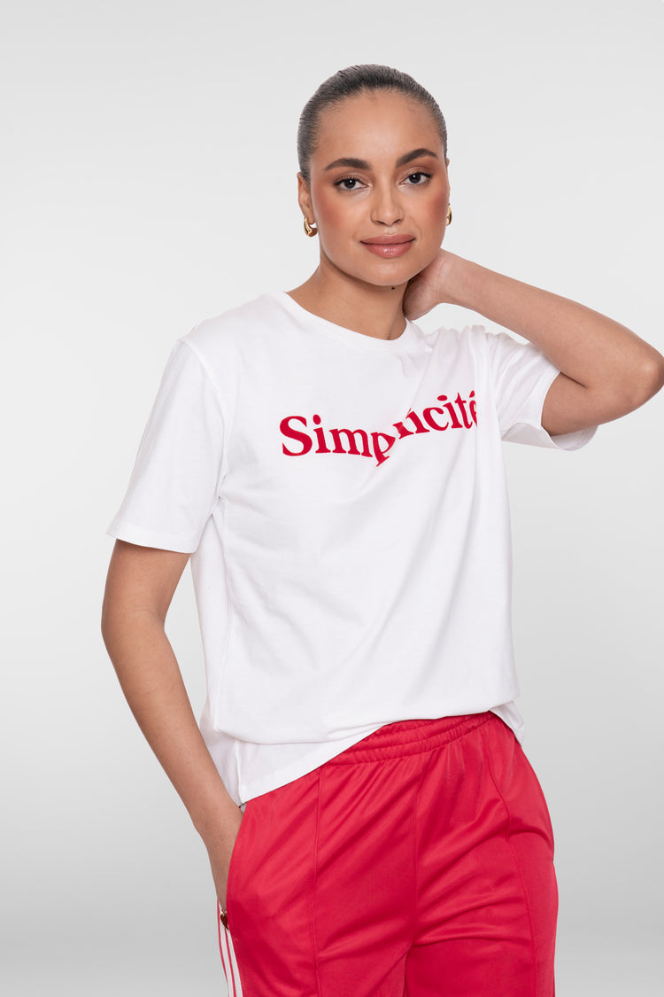 Geisha T-shirt 'Simplicite'