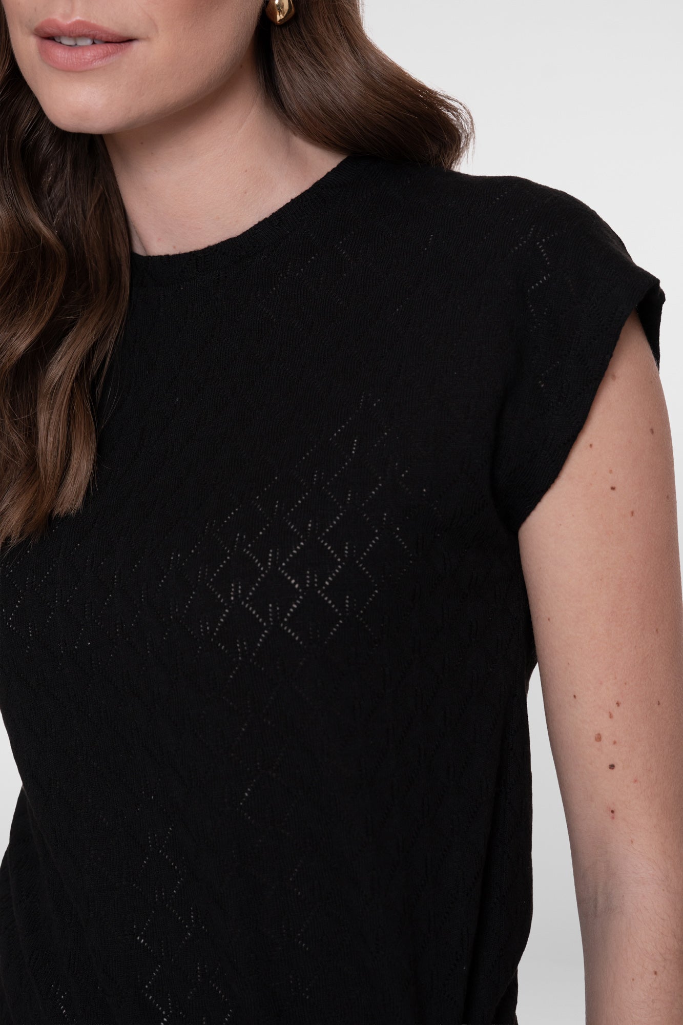 Geisha T-shirt met strikdetail