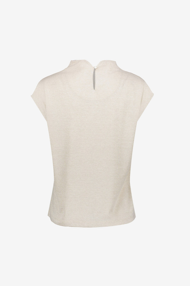 Geisha dames top met high neck detail