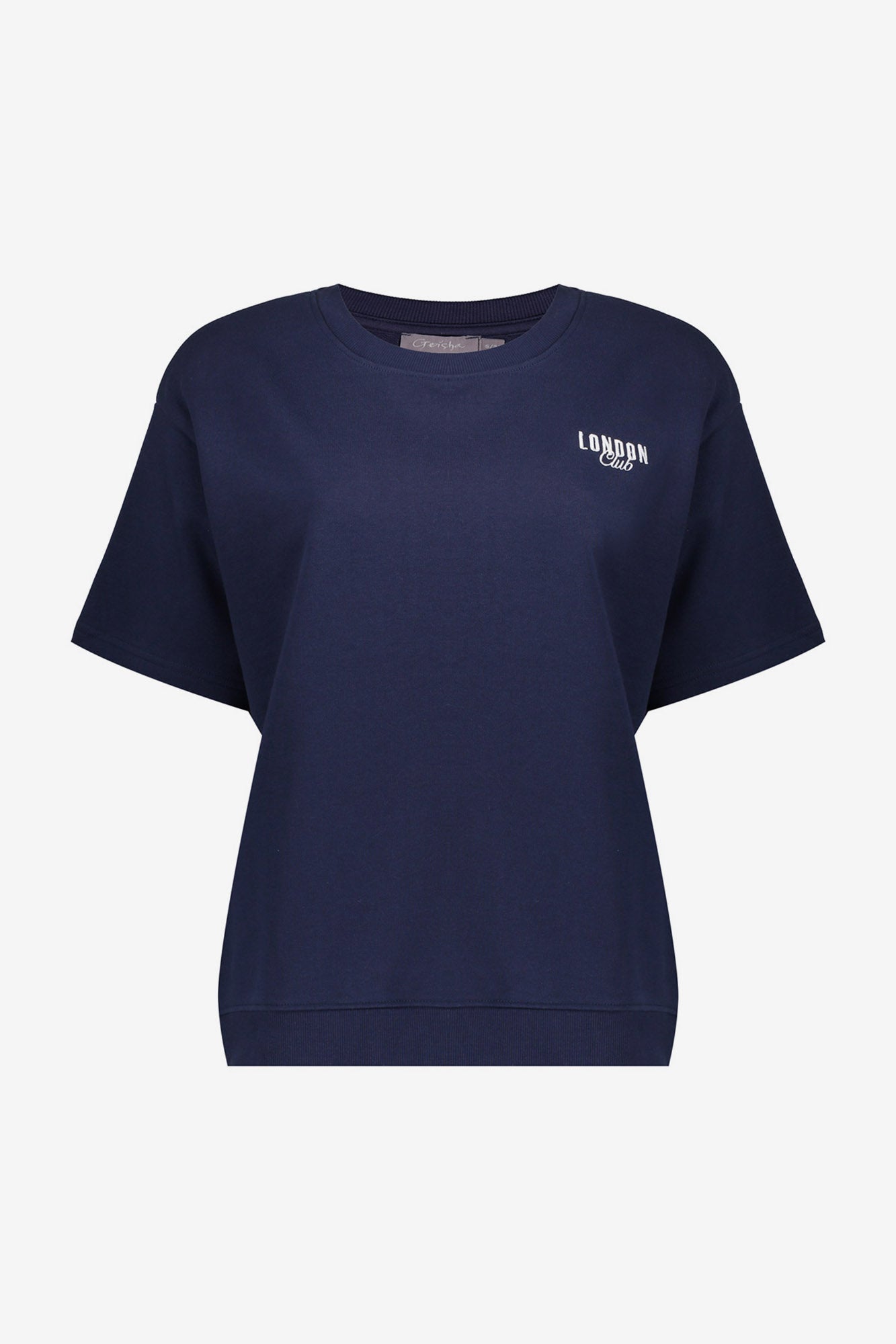 Geisha T-shirt met London print en sportieve uitstraling