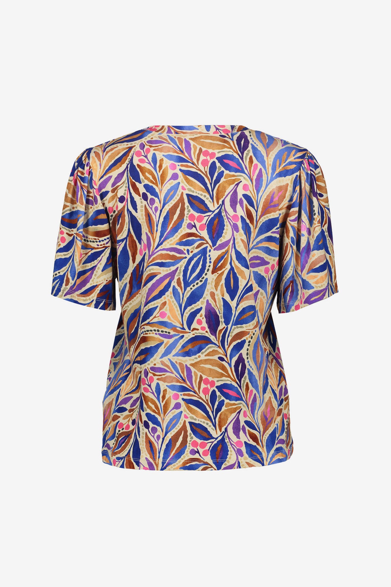 Geisha T-shirt met grafische print en tricot kwaliteit