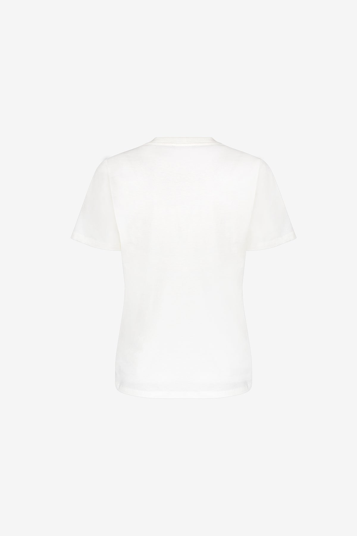 Geisha wit T-shirt met Golden Silence prin