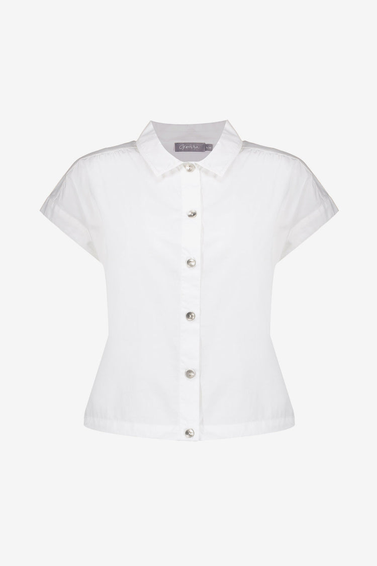 Geisha blouse met elastische taille