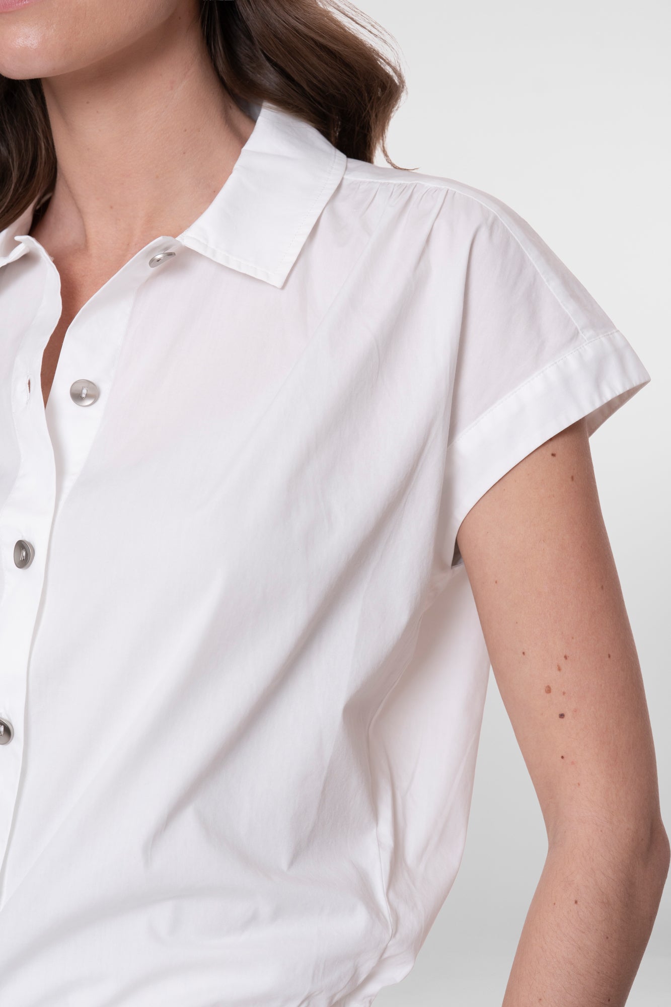 Geisha blouse met elastische taille