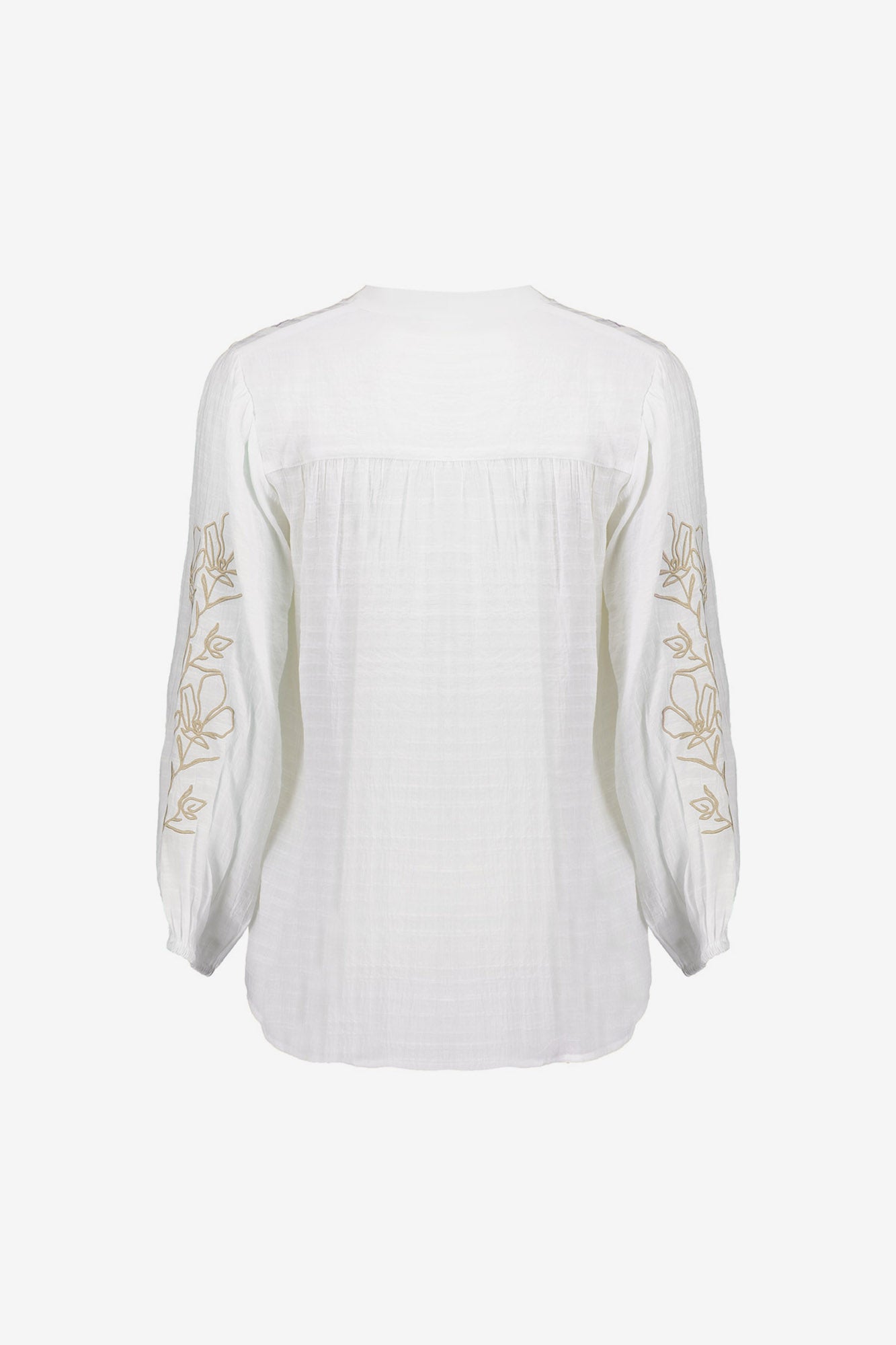 Geisha top met embroidery