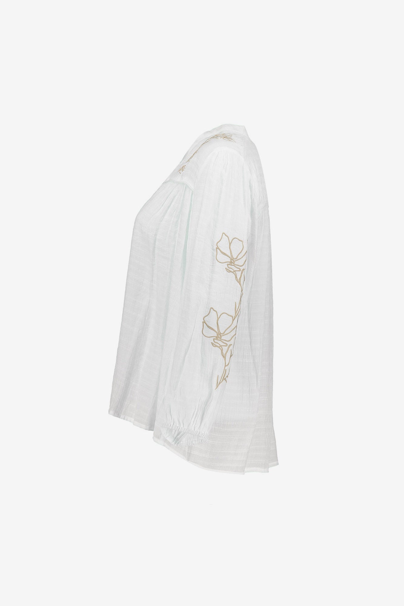 Geisha top met embroidery