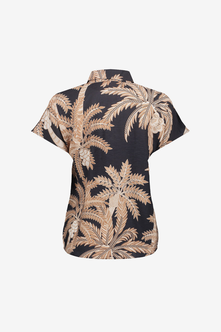 Geisha blouse palmdessin
