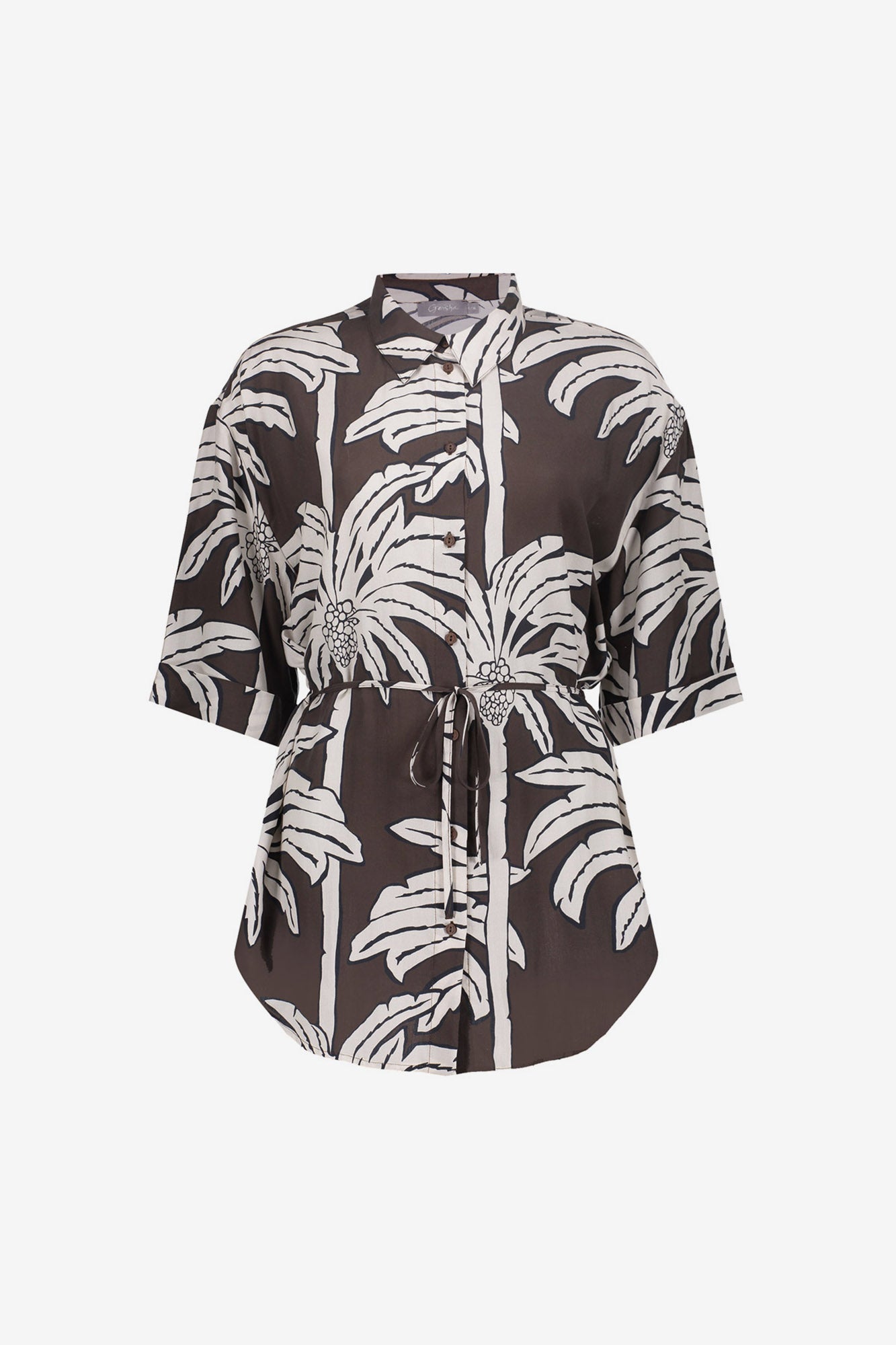 Geisha blouse met ceintuur