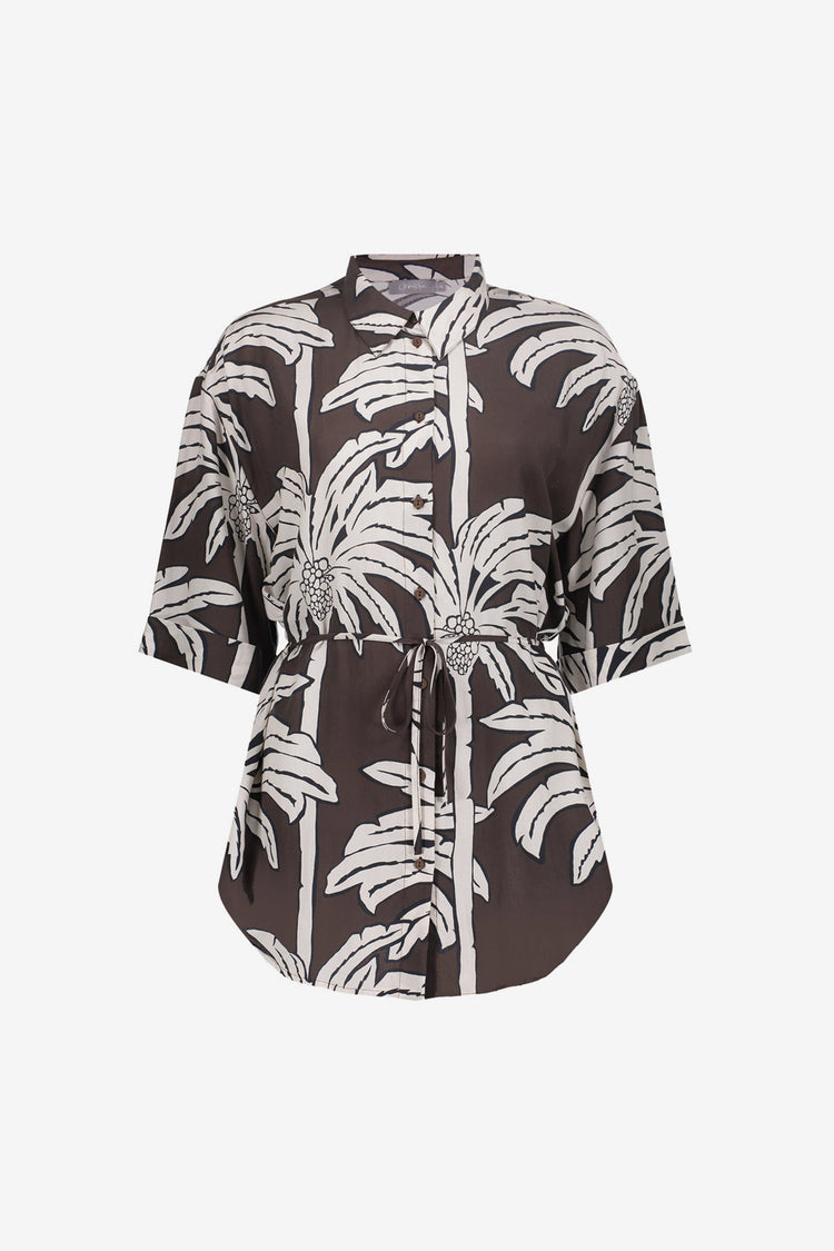 Geisha blouse met ceintuur