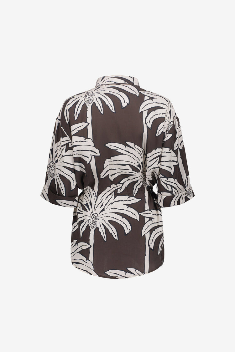 Geisha blouse met ceintuur