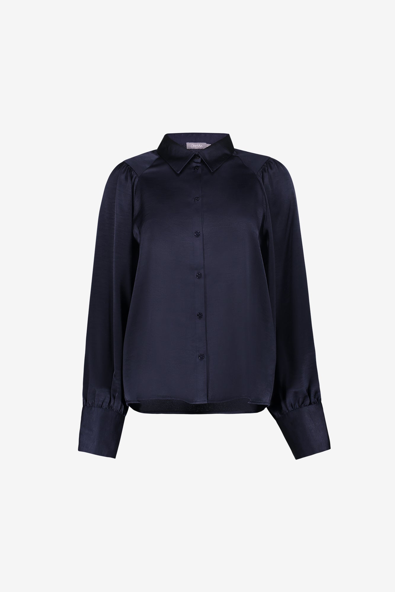 Geisha blouse met glanzende uitstraling