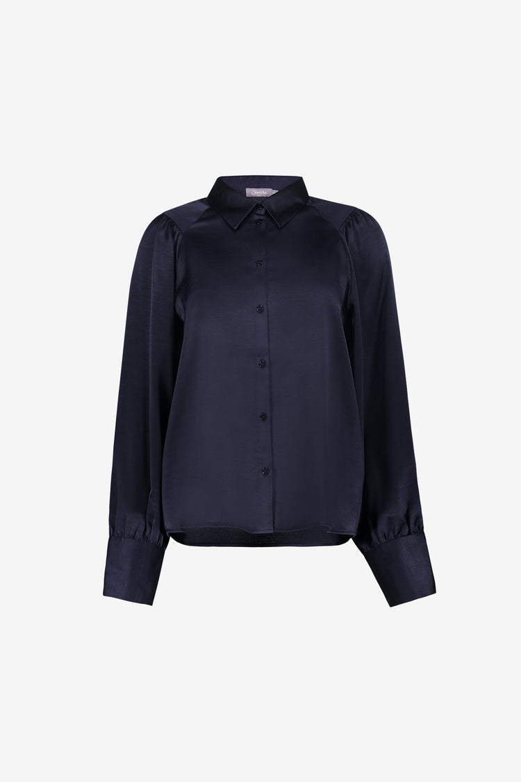Geisha blouse met glanzende uitstraling