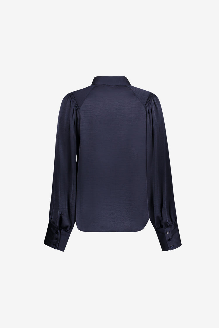 Geisha blouse met glanzende uitstraling