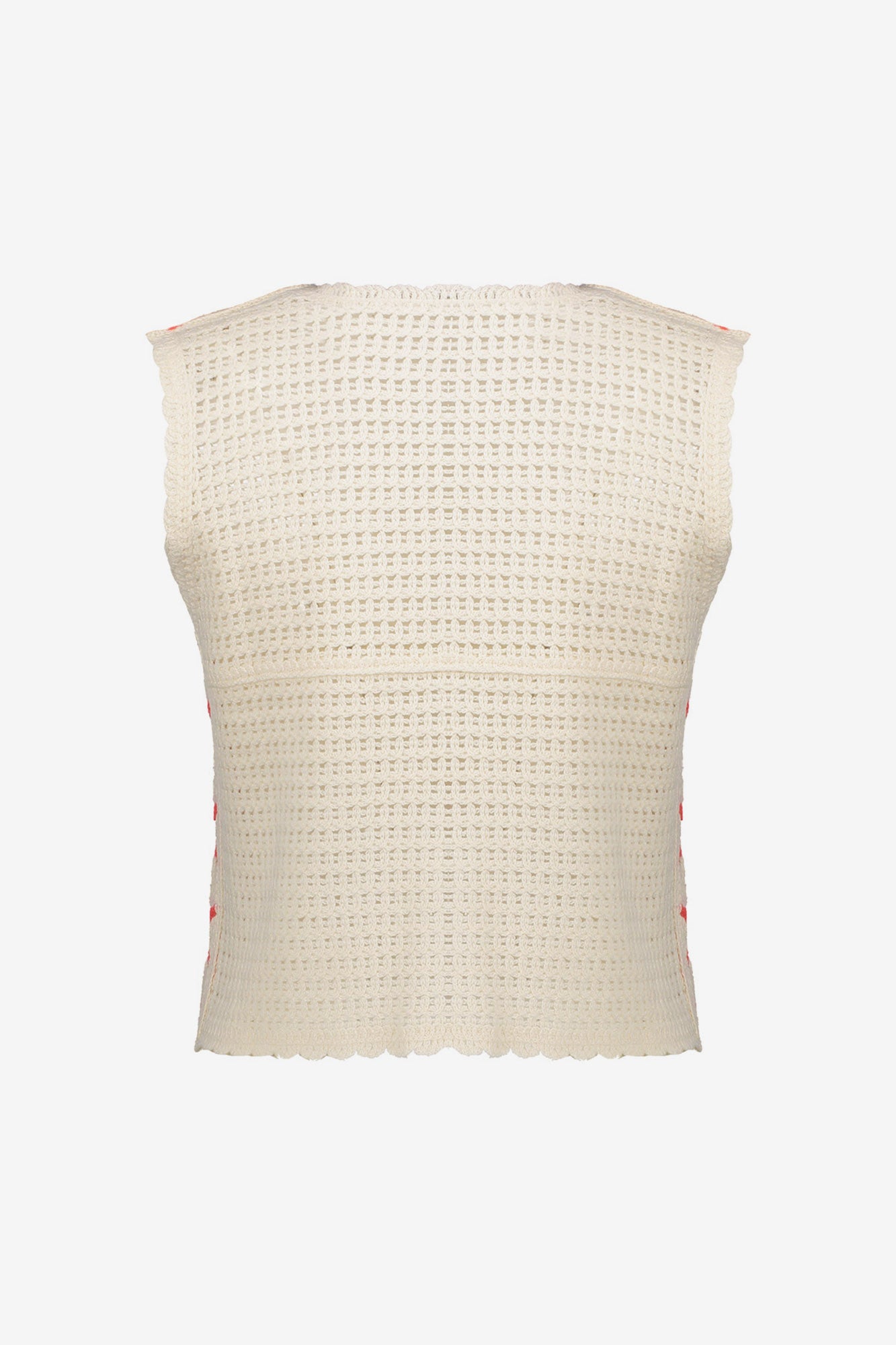 Geisha gehaakt jacquard vest