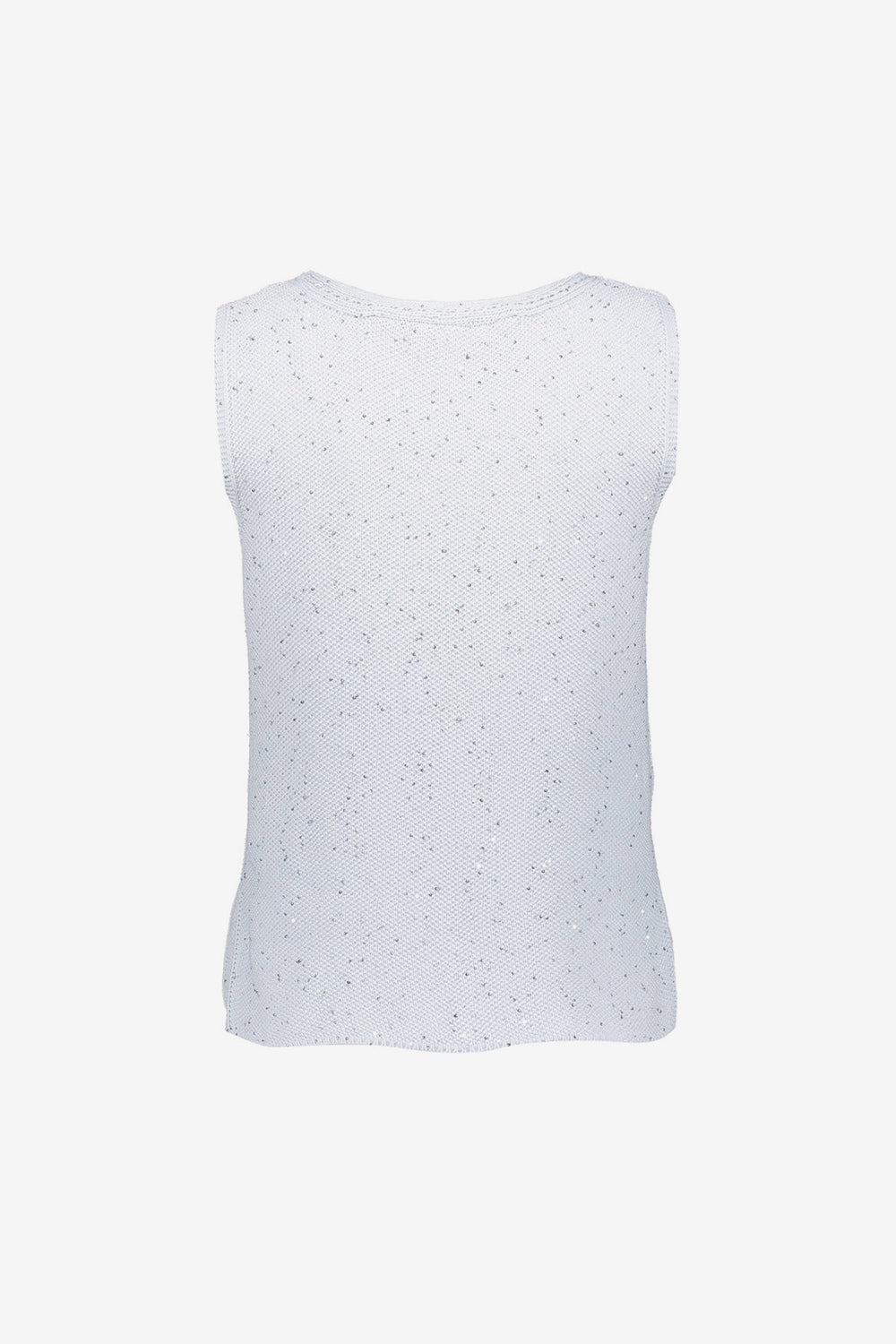 Geisha Geisha mouwloze glitter top