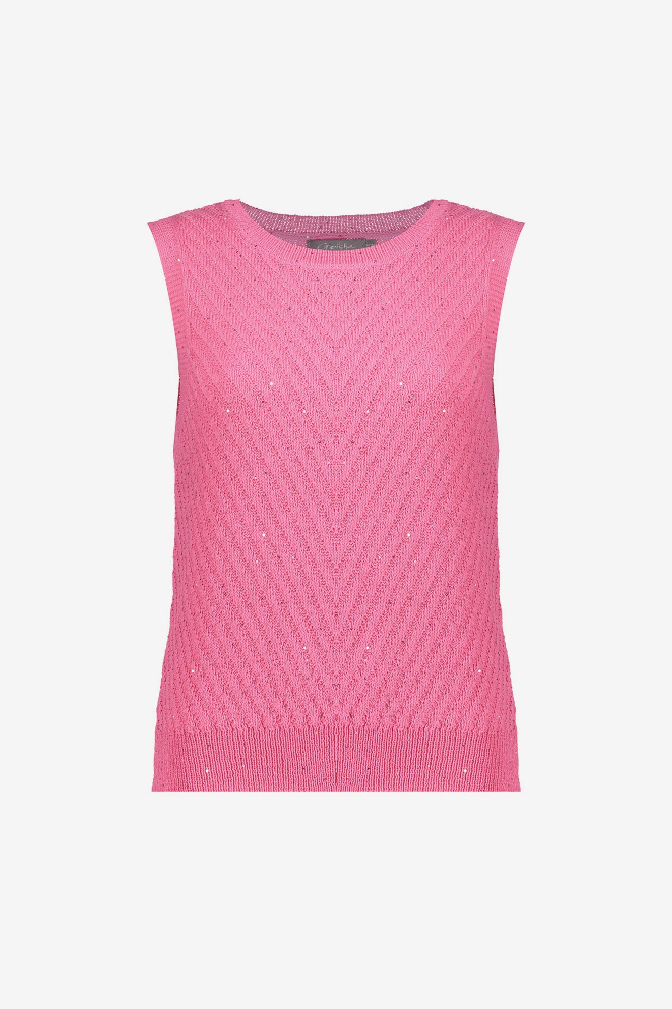 spencer met v-hals en pailetten