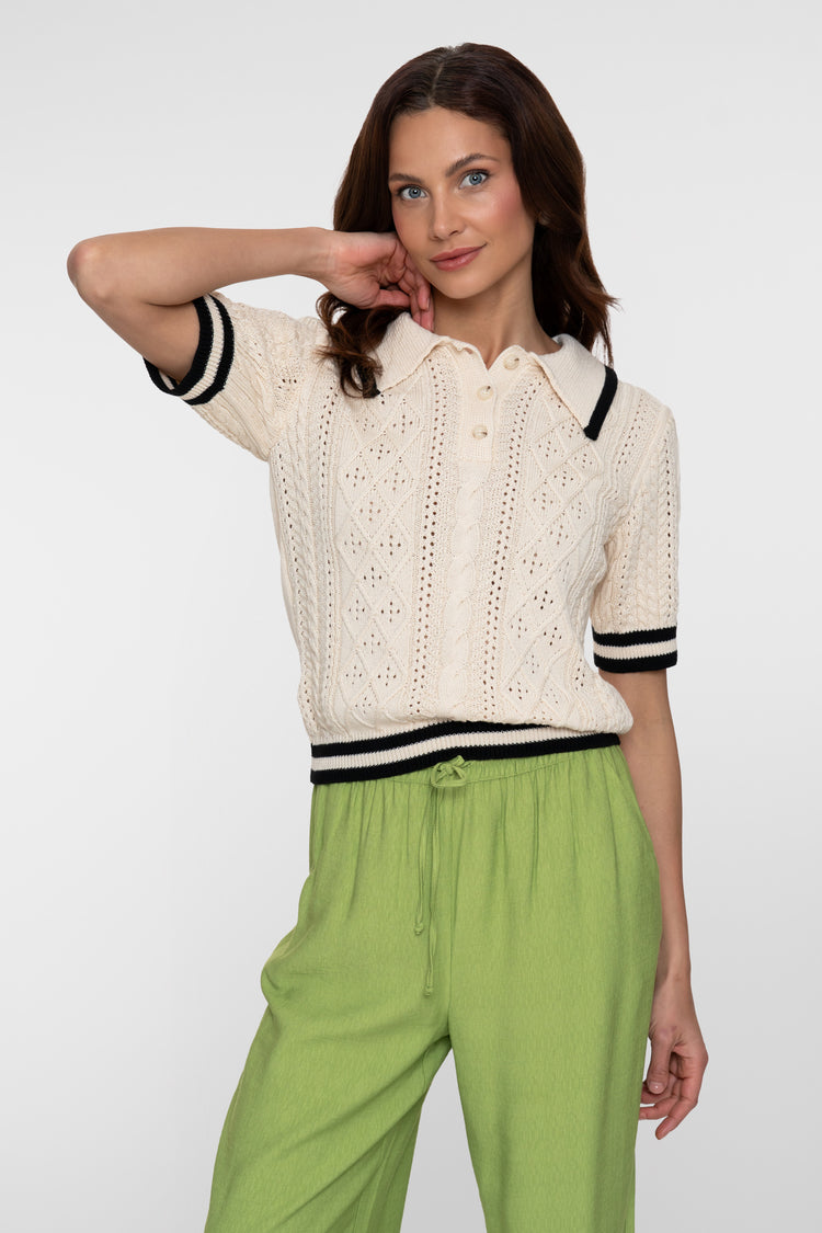 Geisha polo trui ajour