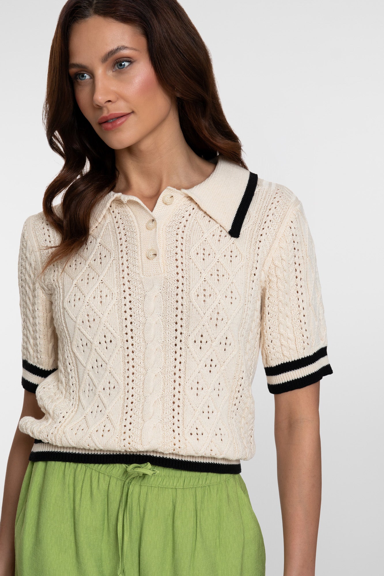 Geisha polo trui ajour