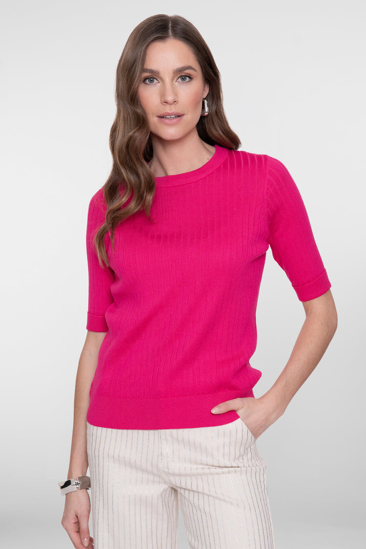 Geisha basic top fuchsia