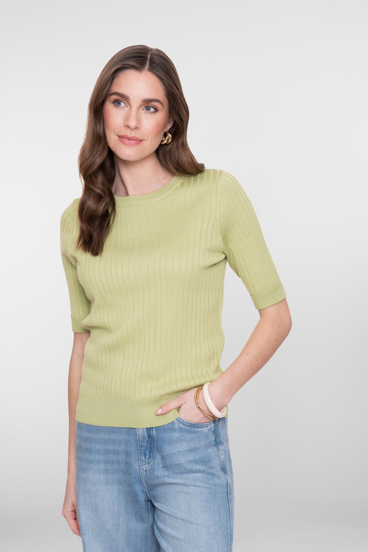 Geisha basic top groen