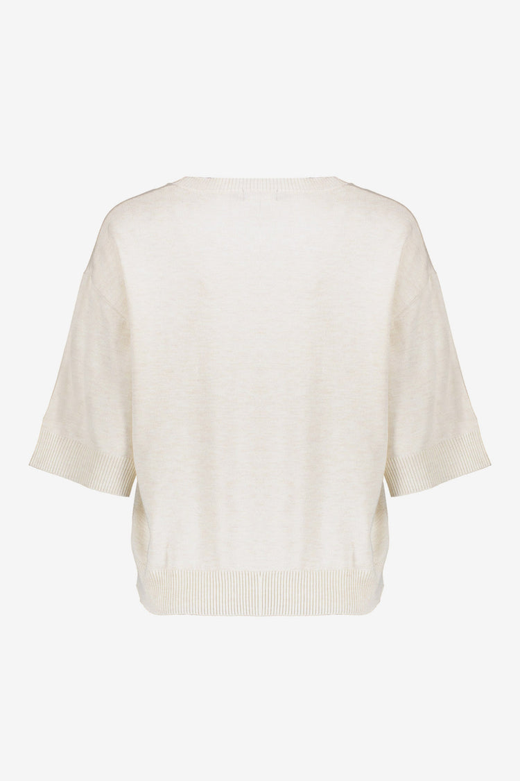 Geisha losvallende beige trui