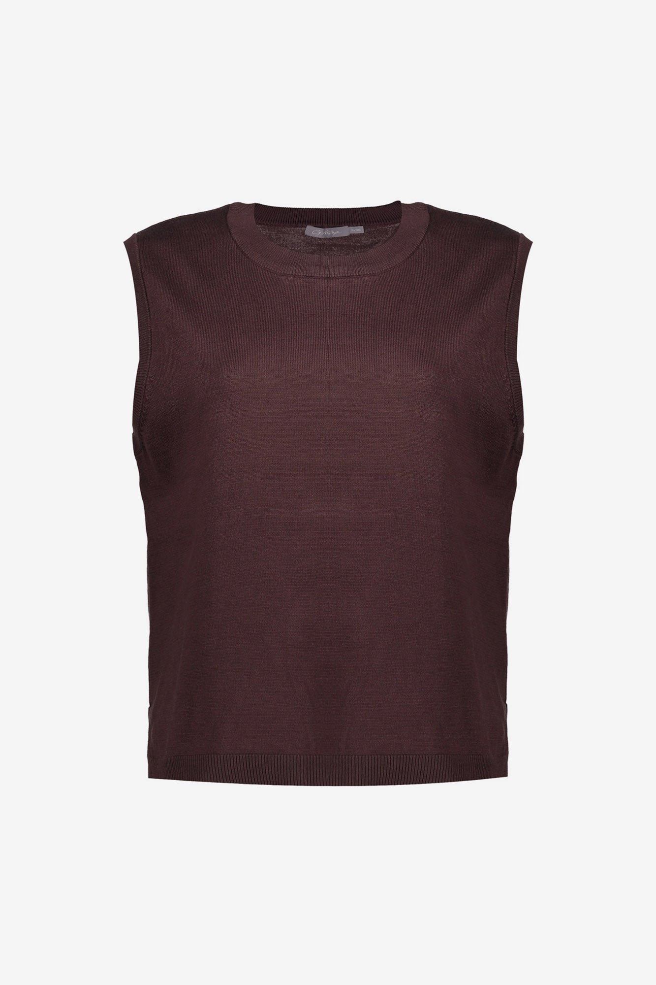 Geisha basic top bruin
